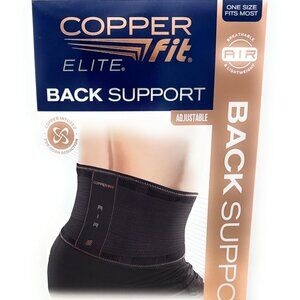 Copper Fit Elite Air Back Support Brace with Airflow Technology, Adjustable